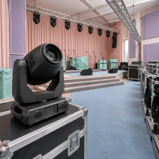 Comment choisir une lyre LED professionnelle pour un éclairage de scène musical exigeant