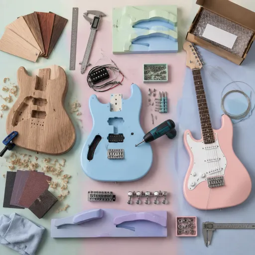 Bien choisir sa guitare électrique gaucher : matériaux, ergonomie et marché