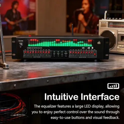 Avis Aisny EQ8800 : égaliseur 31 bandes pas cher qui fait le job pour la sono et le home-studio