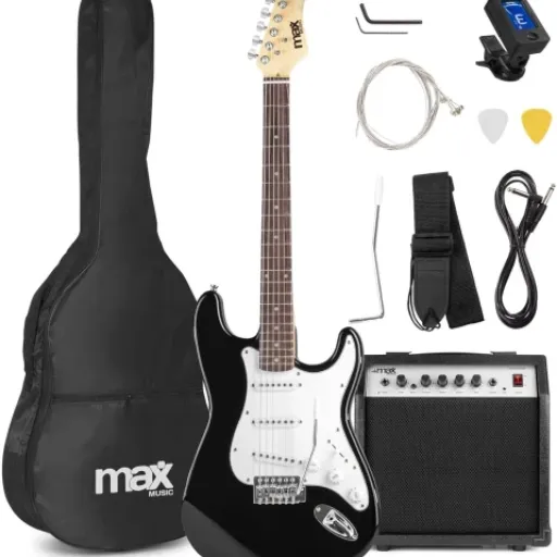 Avis MAX Pack Guitare Électrique GigKit : un kit complet et abordable pour se lancer