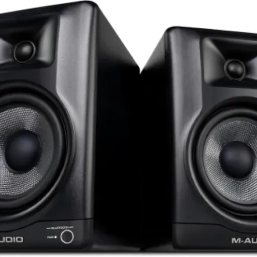 Avis M-AUDIO BX5BT : des enceintes de monitoring compactes avec Bluetooth et réglages DSP