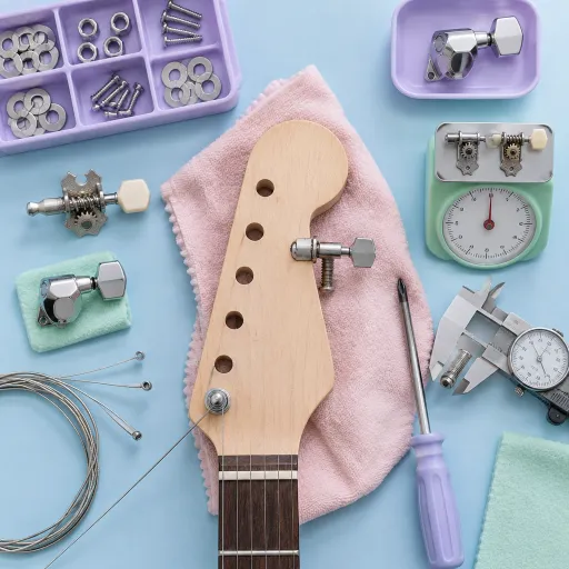 Bien choisir ses mécaniques pour guitare : stabilité, confort et impact sur le son