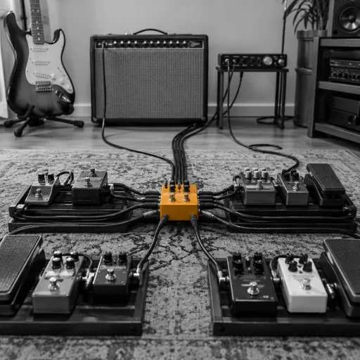 Comment un line selector structure vos chaînes d’effets en home studio