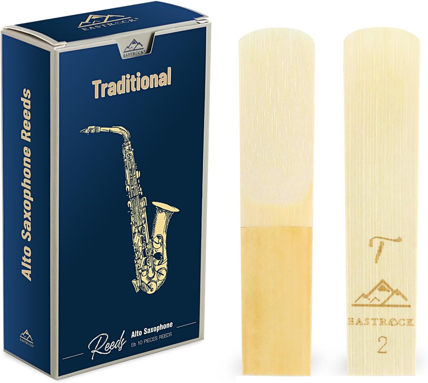 Anches de saxophone alto traditionnel 2.0/2.5/3.0 professionnelles pour saxophone alto débutant et saxophoniste Force 2.0 à 10