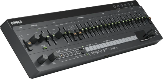 Essential Synthétiseur L1 avec séquenceur 64 étapes, système de module magnétique S2C, synth analogique portable avec CV/GATE/SYNC I/O Essential L1