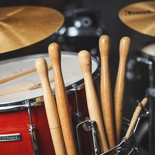 Les secrets des baguettes de batterie : un choix crucial pour les batteurs