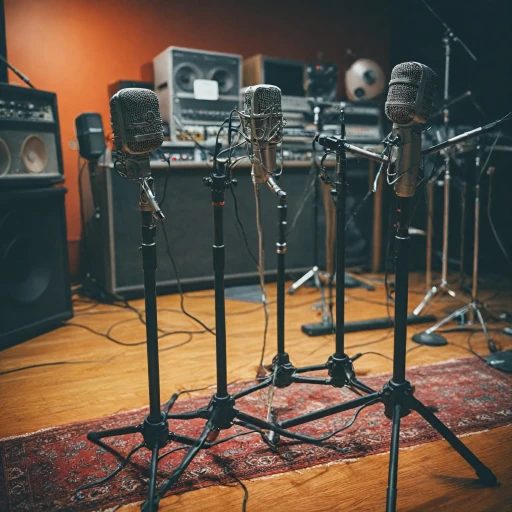 L'importance des pieds de micro dans l'industrie musicale