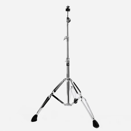 Vaisoeny Pied de cymbale perche, double entretoise, hauteur réglable de 29,5 à 59 pouces, support de cymbale pour montage de cymbales Crash, Ride et Splash (V-ZDJ004 )