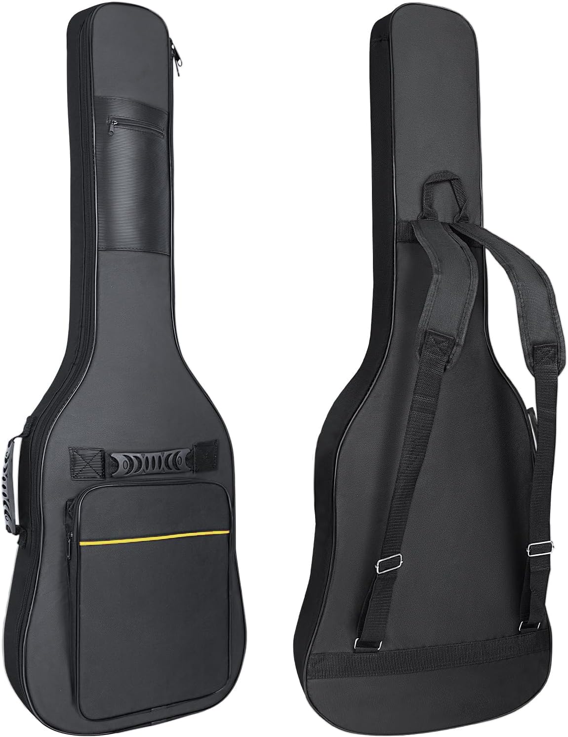 Housse de Transport pour Guitare électrique 39 40 41 Pouces Housse pour Guitare électrique, Sac à Dos imperméable avec Rembourrage épais de 0,27 Pouce, étui Souple pour Guitare électrique