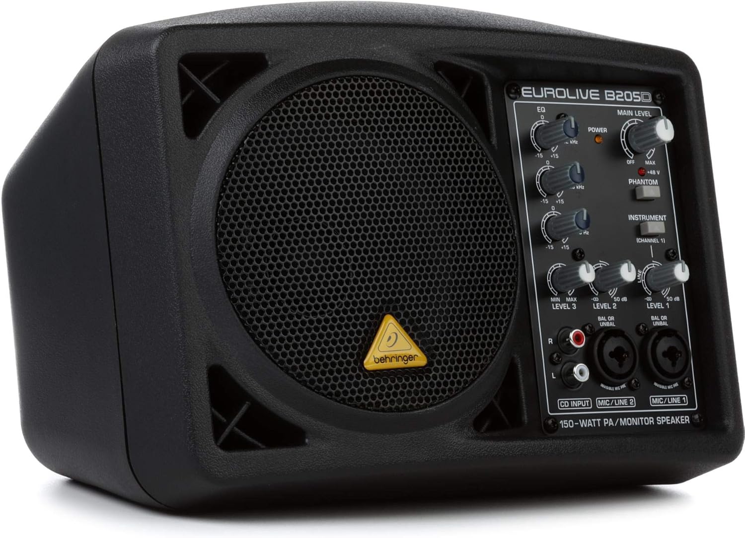 B205D Enceinte de Retour Ultra-Compacte 150 Watt Unique
