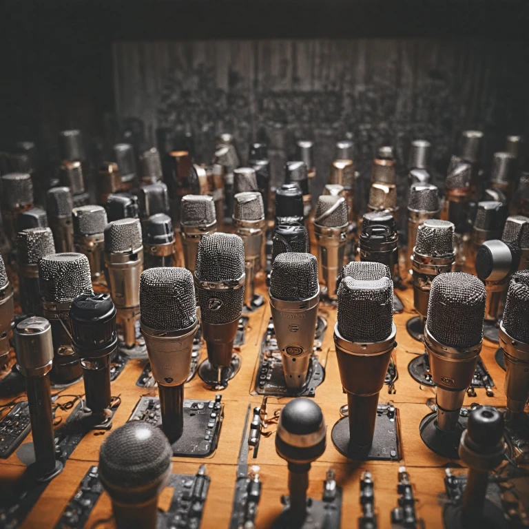 Les secrets des microphones à condensateur dans l'industrie musicale
