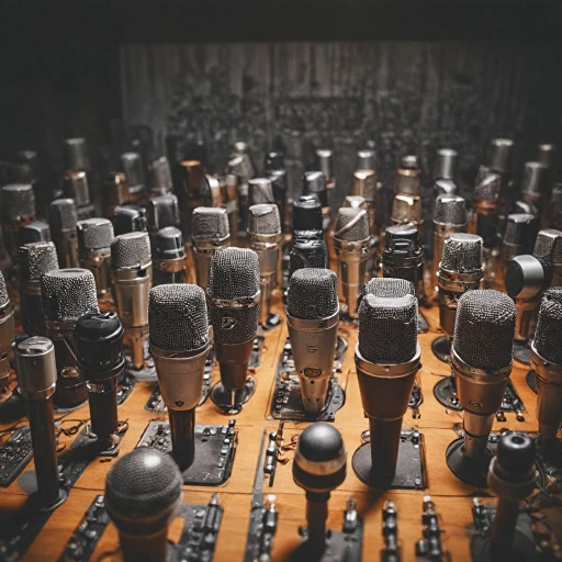 Les secrets des microphones à condensateur dans l'industrie musicale