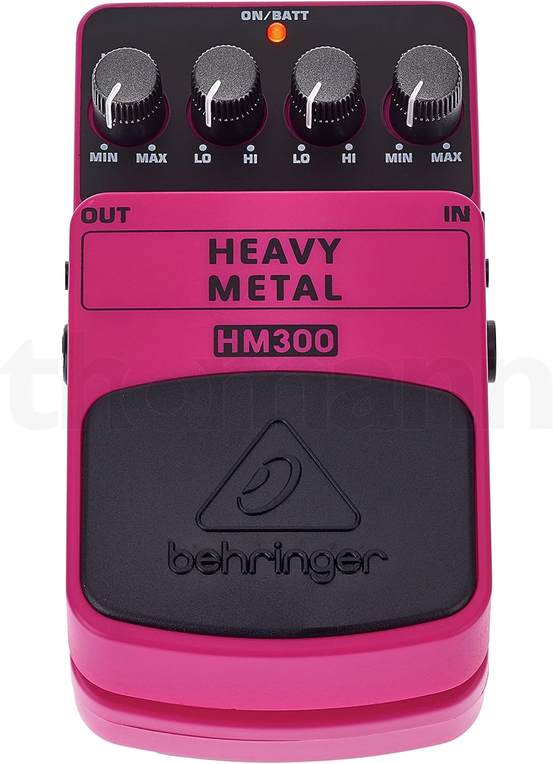 Hm300 Pédale d’Effets Distorsion Heavy Metal Guitar Pedal HEAVY METAL HM300