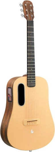 Guitare électro-acoustique ME 4 Spruce avec système FreeBoost 2.0, guitare intelligente avec sac idéal, câble de données, clé de guidon, prend en charge Wi-Fi 2,4 GHz / Bluetooth 5G (36") 36 Zoll