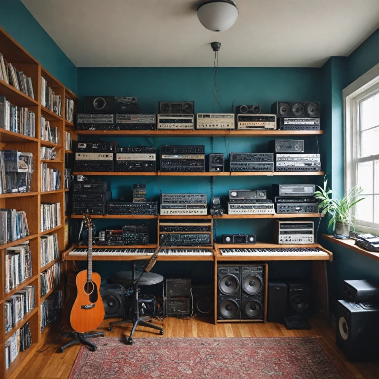 Optimiser l'espace dans l'industrie musicale avec des solutions de rangement