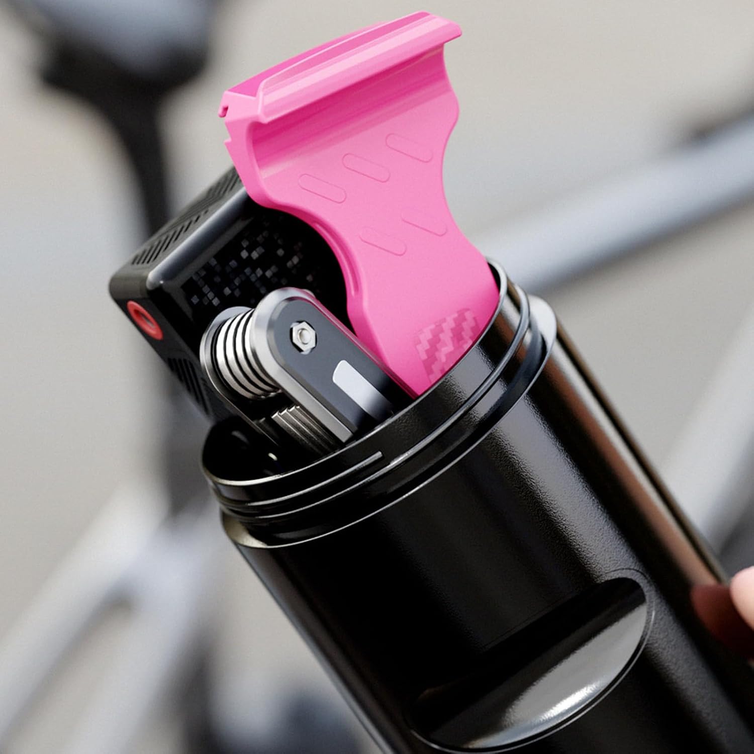 Rrlihjgu Rangement d'outils pour porte-bidons de vélo, sac support dur pour outils de réparation de vélos - Conteneur portable pour voyages quotidiens en plein air et itinéraires
