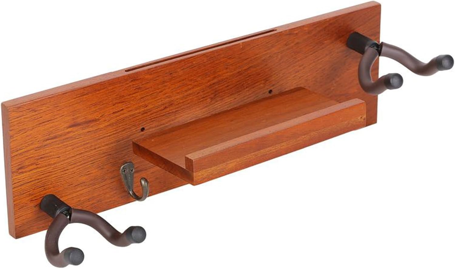 Support mural pour guitare, organisateur en bois pour instruments de musique - Organisateur économiseur d'espace pour basse et instruments tels que banjo, mandoline et étagère pour ukulélé