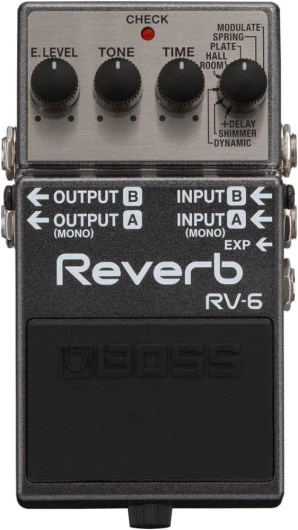 RV-6 Reverb Guitar Pedal RV-6 Unique