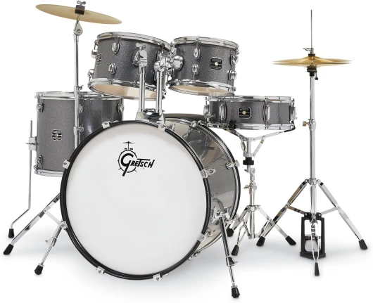Gretsch Ensemble de batterie (RGE625GS) Gris brillant