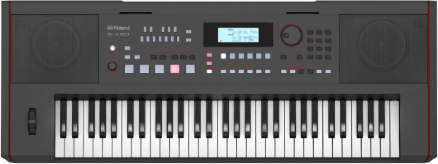 Clavier arrangeur électronique E-X50 Roland - Facile d'utilisation - Haut-parleurs stéréo - Bluetooth - Sons Roland professionnels - Entrée micro - Fonction d'accompagnement automatique