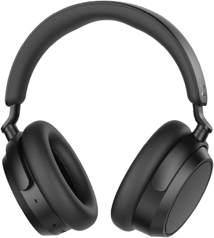 ACCENTUM Plus Wireless Casque Bluetooth - Audio haute qualité avec fonction de charge rapide, 50 h d’autonomie de la batterie et ANC hybride adaptatif - Noir Black
