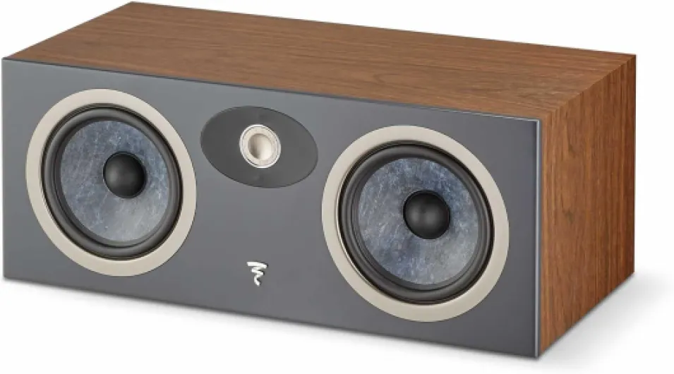 Focal Theva Center - Enceinte à Canal Central à 2 Voies, chacune (Bois foncé)