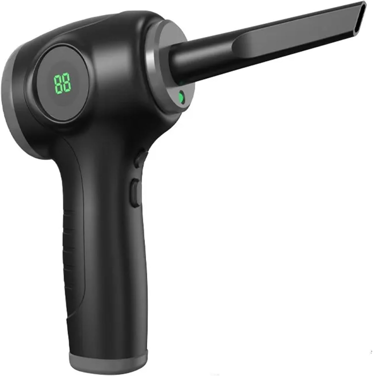 Aspirateur à air portatif sans fil for ure et compresseur de souffleur à double usage portable for la maison avec affichage LED USB,Volume d'air plus élevé