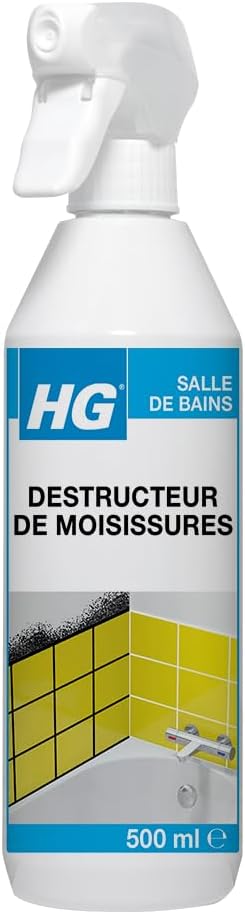 Destructeur de moisissures 500 ml (Lot de 1) Spray Liquide Anti-Moisissures