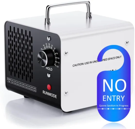 Olubfdh Générateur d'Ozone Domestique 30000 mg/h, Machine à Ozone pour Purification de l'Air et Élimination des Odeurs Dispositif d'Ozone Portable O3 pour Bureau, Salle de Voiture, Maison, Bain