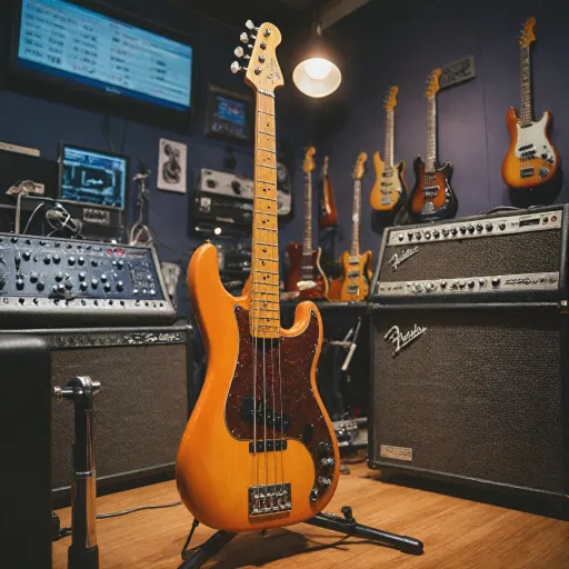 L'impact de la guitare basse Precision Fender dans l'industrie musicale