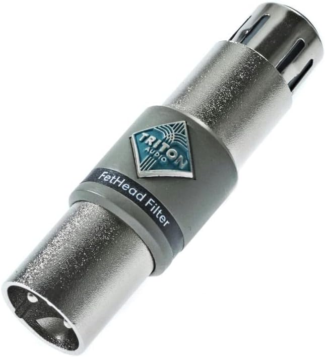 Triton Audio - FetHead Filter - Un préamplificateur à alimentation fantôme avec filtre passe-haut pour un son clair et équilibré -Idéal pour les microphones à ruban et dynamiques