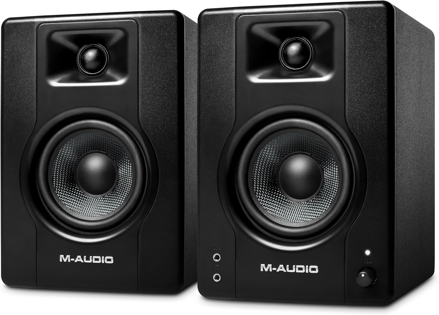 M-AUDIO BX4 Enceintes de monitoring actives de 120 W pour Gaming, Mutimedia et Production Musicale Pair 4.5" Speakers sans Bluetooth