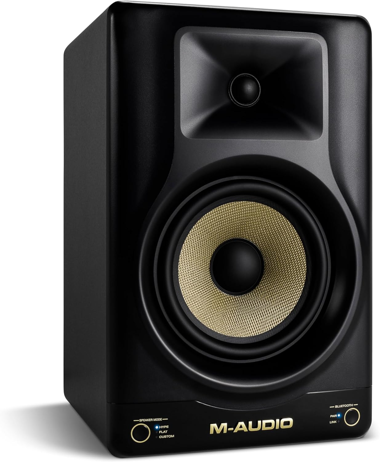 M-AUDIO Forty Sixty - Enceinte de Monitoring 6.5" de Studio pour Produire et Mixer avec Transition DSP, Égaliseur, Appli de Contrôle et Bluetooth, 100W 6.5" avec Bluetooth