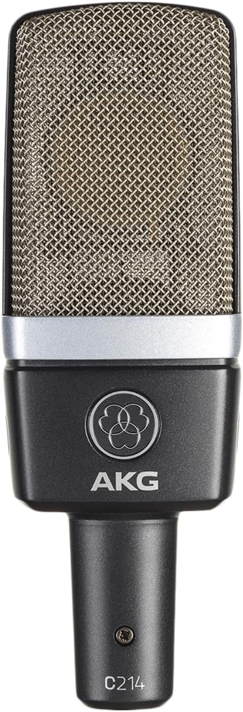 AKG C214 Microphone de Studio Statique Cardioïde Noir
