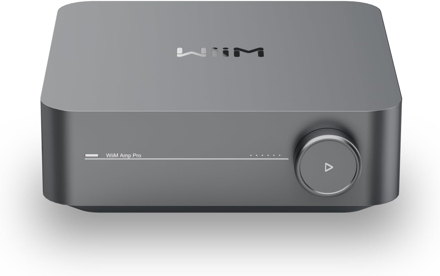 Amp Pro : Amplificateur de Streaming multiroom - Compatible avec Google Cast, Alexa - HDMI, Contrôle Vocal - Diffusez Depuis Spotify, Amazon Music, Tidal et Plus - Gris foncé Amp Pro Gris foncé
