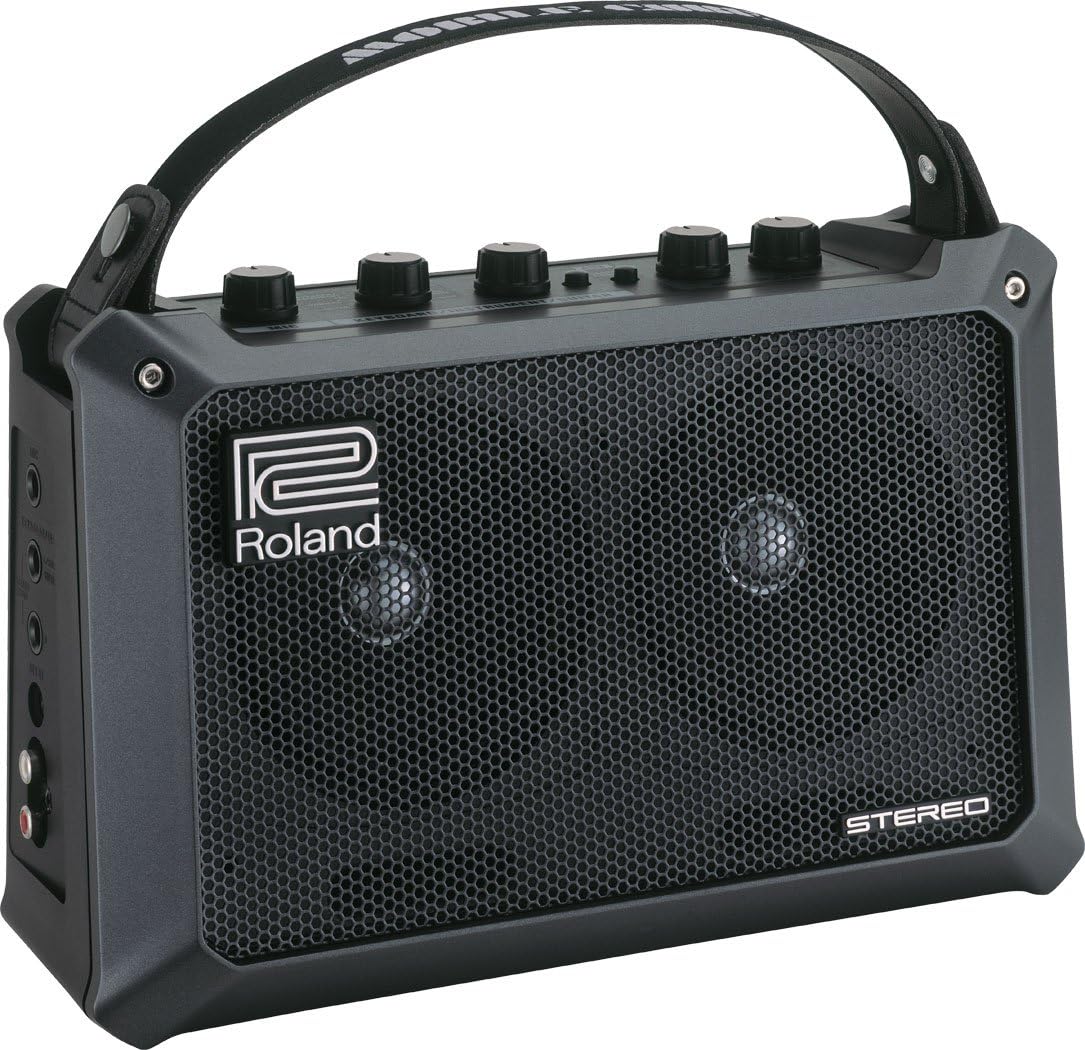 Ampli MB-Cube Roland, adapté à Tout Type d'instrument : Guitares électriques et acoustiques, claviers, Sons issus d'ordinateurs, lecteurs MP3 et CD