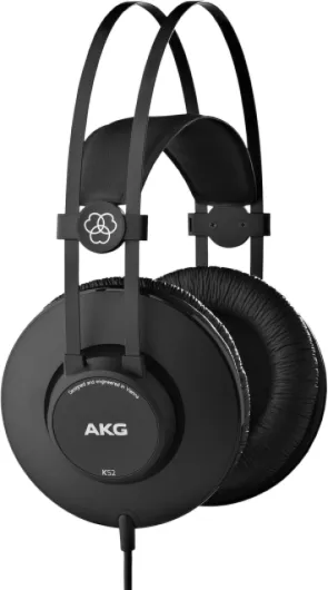 AKG K52 Casque de monitoring fermé haute performance Noir Unique K52 Closed Back