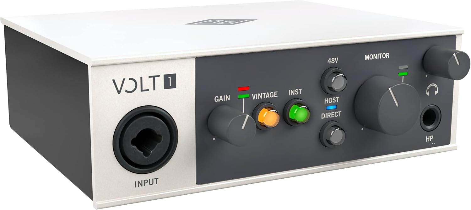 Volt 1 Interface audio USB, pour enregistrer, podcaster et streamer avec des logiciels audio essentiels