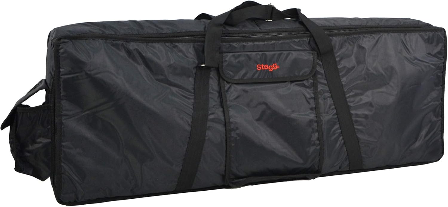 Stagg K10-097 Sac de Clavier 61 notes Noir Dimensions : 97 x 37 x 13 cm 61 note Standard