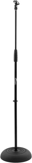 MCA14-BK Pied de Microphone - Base Ronde - Noir Noir Base Ronde Unique