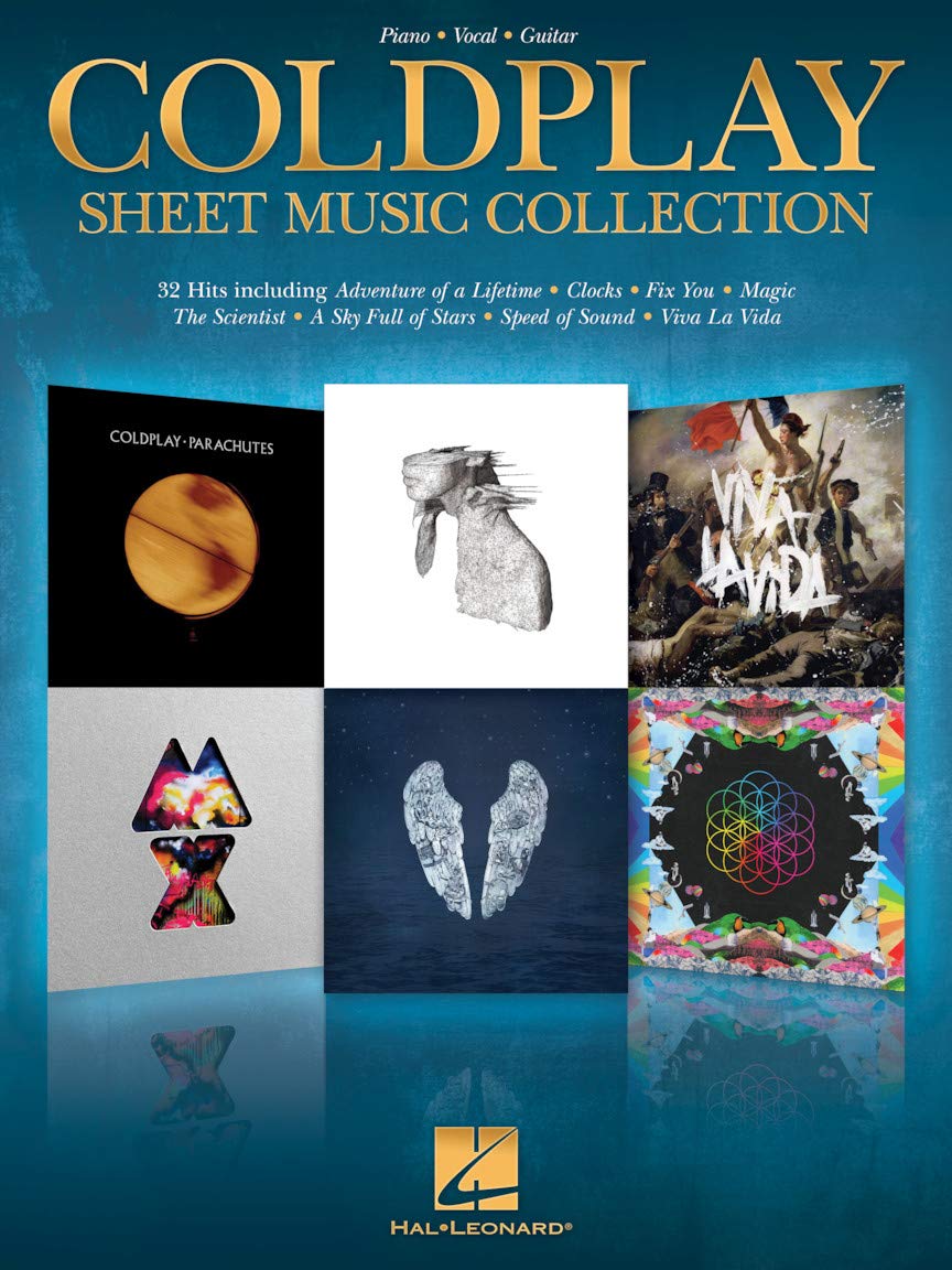 Coldplay Sheet Music Collection - Piano, Voix & Guitare.