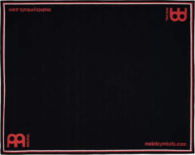 Meinl MDR-BK Tapis pour batterie Noir