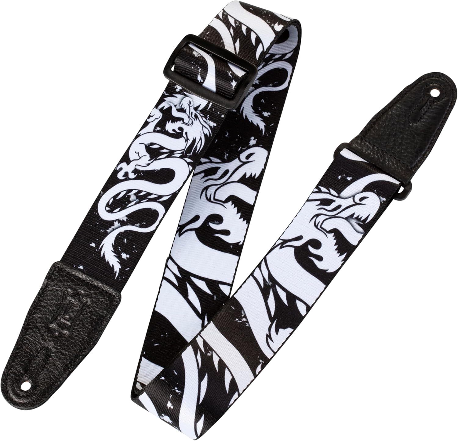 Levy's MPD2-003 Sublimation Series 2 inch Polyester Guitar Straps Monochromedesign