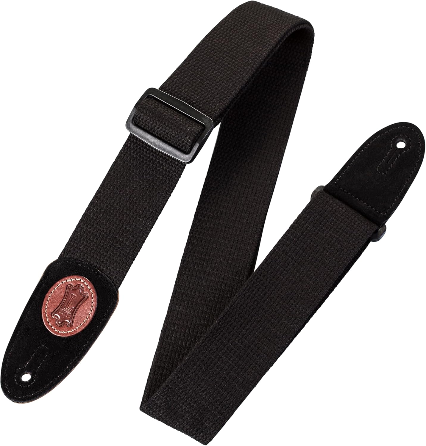 Levy's MSSC8-BRN 2-inch Cotton Guitar Strap - Brown Uni