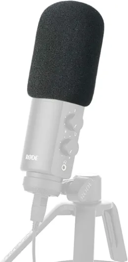 Filtre Anti-Pop pour Microphone Rode NTUSB - Bonnette Micro Anti Pop - Mousse Micro Professionelle Anti Vent Anti Bruit, Pare-Brise en Mousse pour Micro Rode NT-USB Mousse Micro Rode NT-USB