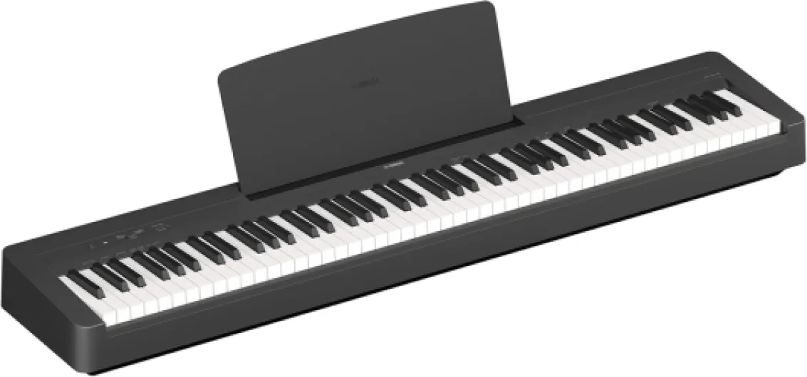 P-145BT Piano Numérique – Léger et portable avec clavier Graded-Hammer-Compact à 88 touches et 10 sonorités, Bluetooth – Noir P-145(BT)