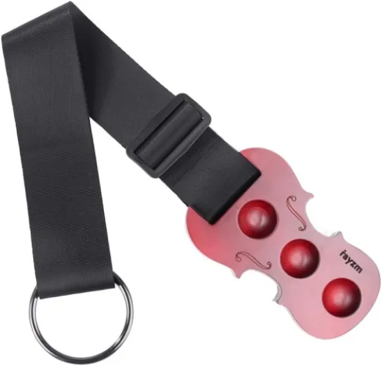 Rayzm Contrebasse & Violoncelle Antidérapant Bouchon, Support d’Ancrage 3 Trous en Érable Massif, Protecteur de Plancher Pour contrebasse ou violoncelle