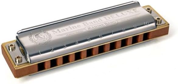 HOHNER Marine Band Deluxe Harmonica C 10 Do Majeur