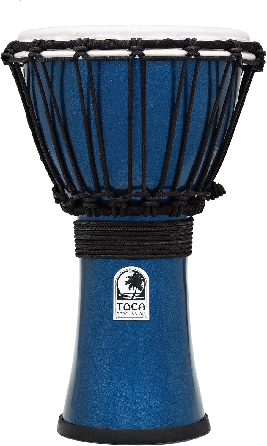 Toca TFCDJ-7MB Djembé Bleu Freestyle Colorsound Bleu métallisé