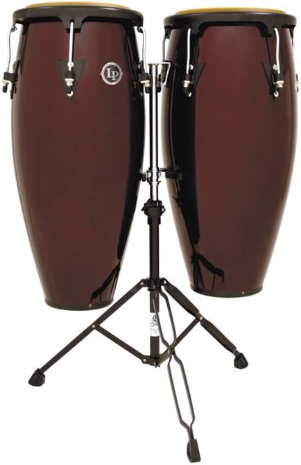 Latin Percussion LP647NY-DW set de congas City Series finition dark wood
